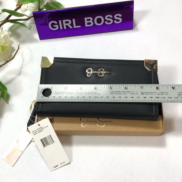 Jessica Simpson Women’s Clutch Zip Wallet - Picture 7 of 8